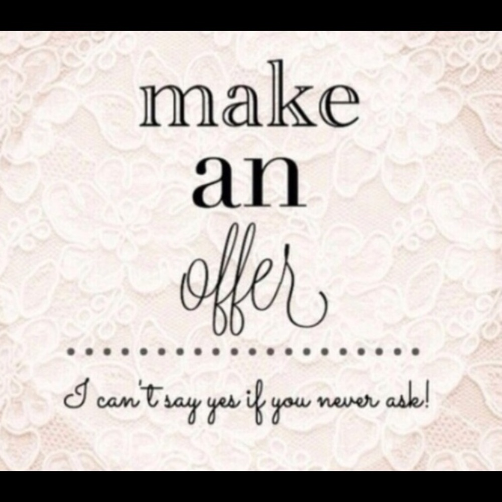 Make me an offer!